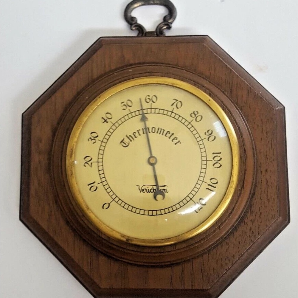Vintage Wall Hanging Thermometer